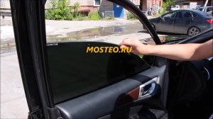 Жесткая съемная тонировка Mosteo мостео Живая съемка обзор