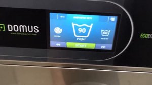 Промышленная стиральная машина DOMUS DHS 14 TOUCH 2 E. Монтаж стиральной машины.