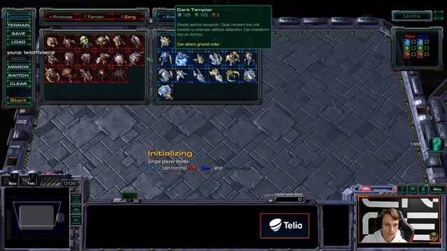 Serral's hotkeys and other settings in StarCraft 2