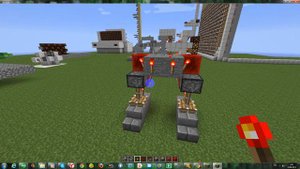 карта с механизмами для майнкрафта Minecraft)