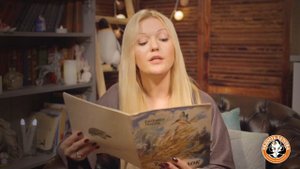 Елена Назарова читает сказку "Зимородок" Евгения Носова