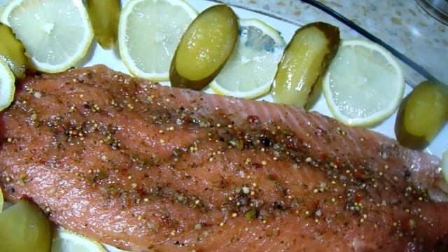 Засол форели/ Солю красную рыбу/ Красная икра... смотреть онлайн