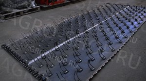 Лента РСМ-10.08.07.040 полотно подборщика Дон, КЗС-1218 с пластмассовыми пальцами 3,6 м, Омск