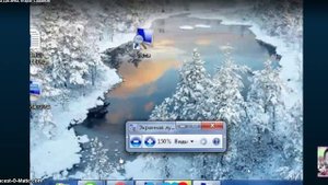 Как включить экранную лупу windows 7