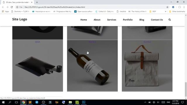 13. Latest works bo'limini tuzish | Sass yordamida sayt tuzamiz смотреть онлайн
