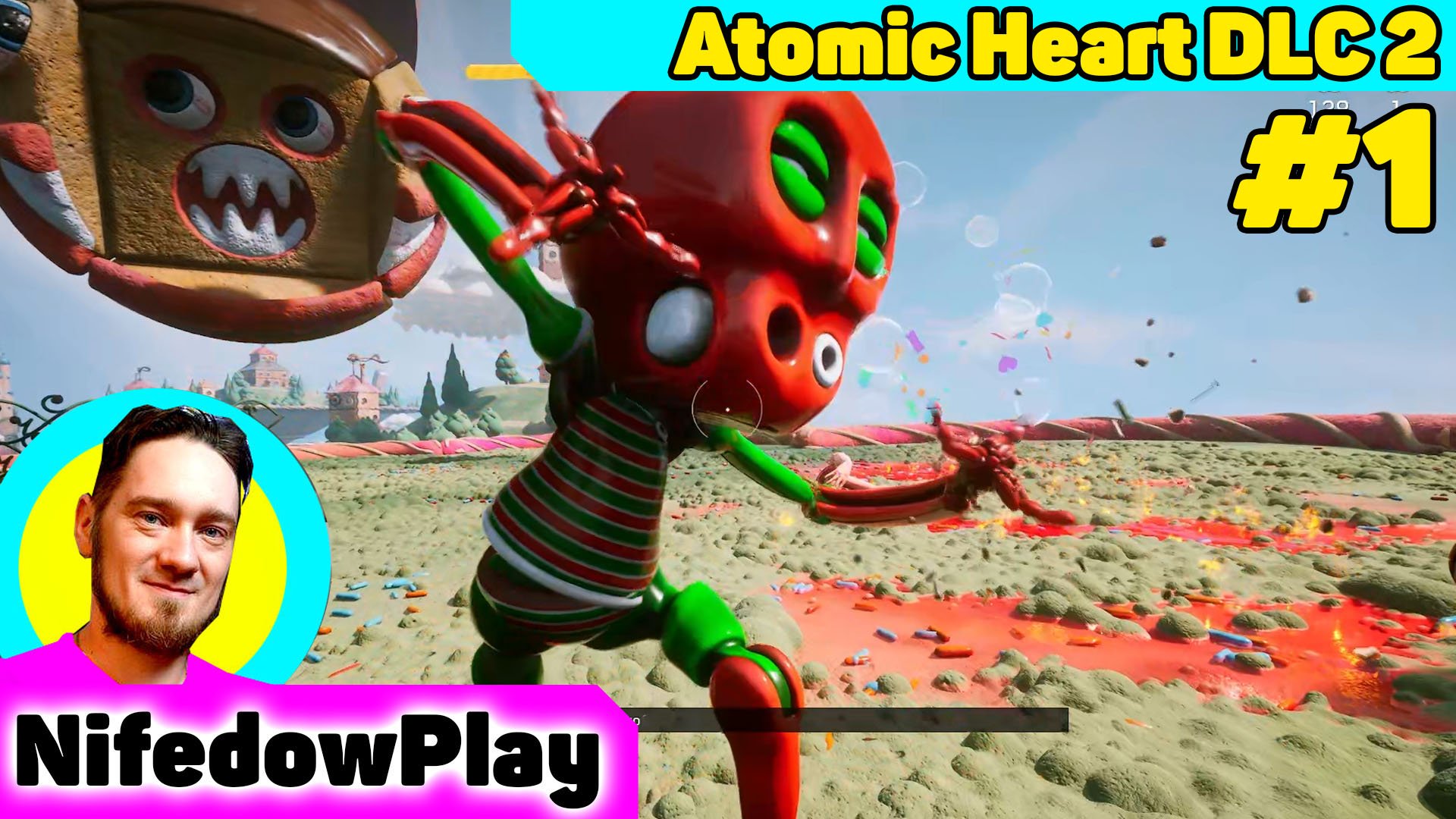 NifedowPlay ▶ Atomic Heart DLC 2 - Часть 1 - Вот это приход!