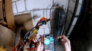 подключение инжектора к мобильному телефону на мотоцикле Avantis Enduro 250Pro