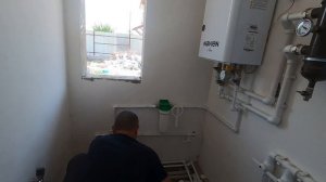 Участок Андрея. Дом 10х12 из красного кирпича. 06.06.2023.