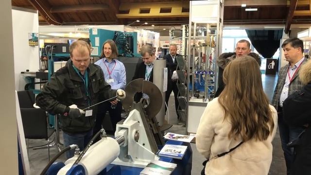 ★ Выставка в Европе. Screw Flight Forming Machine. Шнеки ★