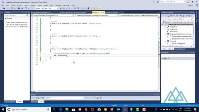 How to open a new form from another form | C# Microsoft Visual Studio | Codersarts