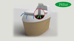 торфяной туалет PitEco 505