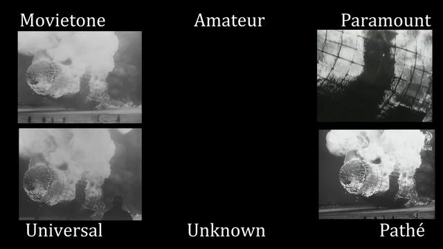 Hindenburg Disaster - All Angles Comparison (Reupload) смотреть онлайн