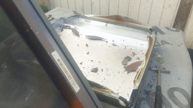 Разбираю самый большой кинескоп телевизора.