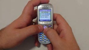 Samsung SGH-X100 Mobile phone menu browse, ringtones, games, wallpapers