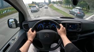 2022 Citroen e-Jumpy Live [ EV electric engine 136hp ] | POV Test Drive