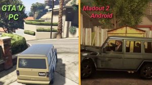 GTA V vs Madout 2 bco comparision video who is best?