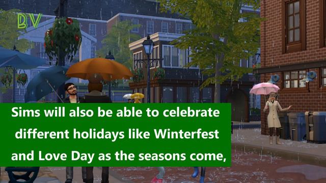 Here Comes The Sims 4 New Seasons Expansion Pack смотреть онлайн