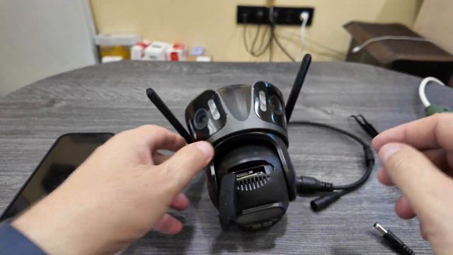 Самая Маленькая 3В1 Камера Видеонаблюдения Icsee Xmeye. Новинка С Алиэкспресс