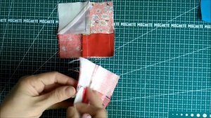 DIY Origami Лоскутные блоки новогодние шары Пэчворк идеи