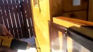 Монтаж мягких окон на быстросъемных клипсах