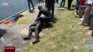 На водной станции Владикавказа сотрудники МЧС провели мастер-класс.