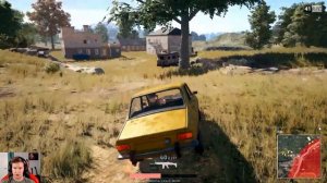 Hilarious car crash in PUBG, murder car.