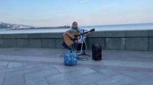 Гуляем по Ялте присоединяйтесь скорей. Июнь 2022 Ялта теплый вечер, центральная набережная.