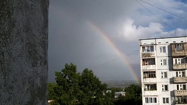 Радуга над Братской ГЭС.MP4 смотреть онлайн