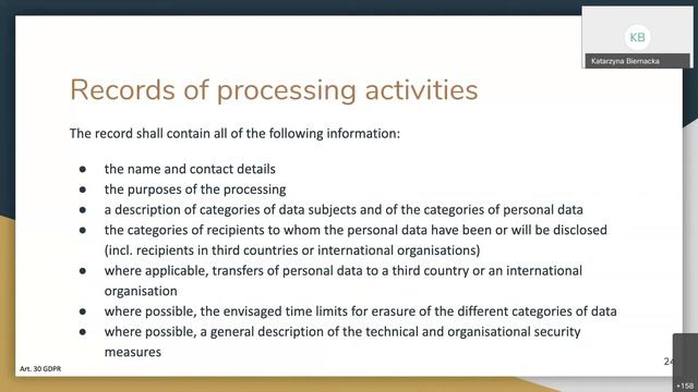 Good Scientific Practice Symposium - Katarzyna Biernacka - Data management and data protection