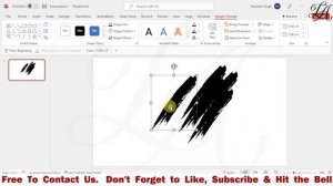 ?How to make paint brush effect in PowerPoint | PowerPoint Animation Tutorial | Animated Image Brus