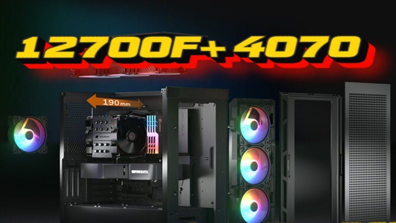 Крутой ПК под 2К для КАПИТАНА КОРАБЛЯ ! 12700F + 4070 +DDR5 6000 / тесты в играх и ответы на вопросы