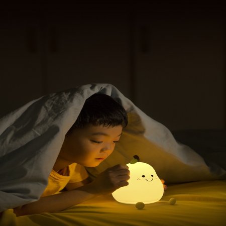 best supplier of wendadeco Colorful Pear Night Light Couple Gift Silicone Lovely light lamp