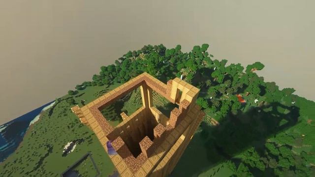 Big Ben (Elizabeth Tower) Minecraft 1 Chunk Build - Hexacomb SMP смотреть онлайн