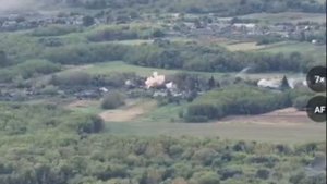 Штурм позиций ВСУ в н-п Снагость Курской области