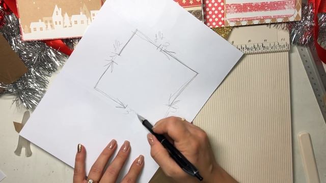 Мини фото папка. Скрапбукинг. «Я люблю зиму» Мастер класс. смотреть онлайн