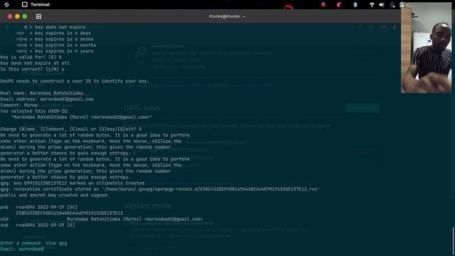 Generate Another gpg Key смотреть онлайн