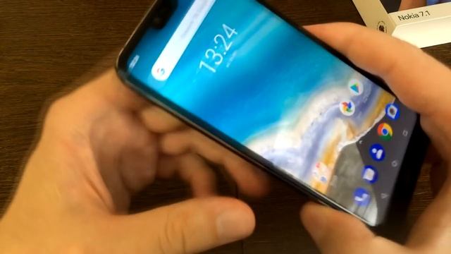 Распаковка, обзор и характеристики Nokia 7.1 смотреть онлайн