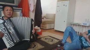 Замир Рысбаев акардеон кыргыз ырлар
