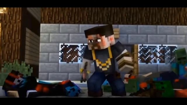 Ghost Minecraft Music video Animation смотреть онлайн