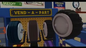 Кладовая Бэкста VR HUMOR CAR MECHANIC SECOND DAY JOB SIMULATOR