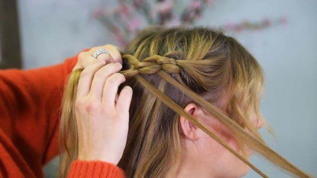 Chain Waterfall Braid Tutorial | Cute Girls Hairstyles смотреть онлайн