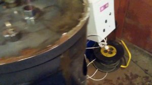 Печь на  на отработке