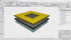 ARCHICAD. Работа с обновленными инструментами «Балка», «Колонна» и новым инструментом «Отверстие»