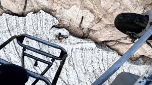 Упавшего в трещину ледника на горе Фишт туриста эвакуировали в Сочи