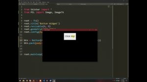 Python GUI Lesson 9 - Working with Buttons | Techසර LK