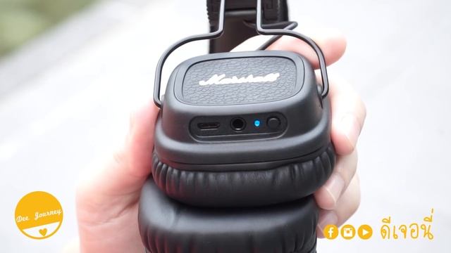 รีวิวหูฟัง Marshall Major II Bluetooth ไม่ใช่ชาวร็อคก็ฟังดี จิงดิ !? | Dee Journey смотреть онлайн