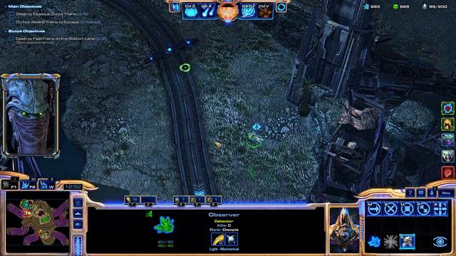 SC2 Co-Op Oblivion Express ▏ "Railroad Switch" Artanis GamePlay [Prestige : Nexus Legate] смотреть онлайн