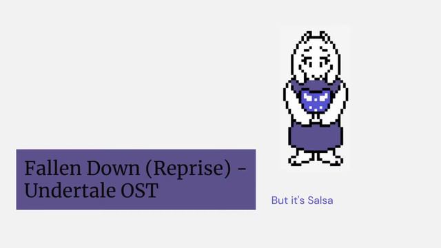 Fallen Down (Reprise) - UNDERTALE OST, but it's Salsa смотреть онлайн