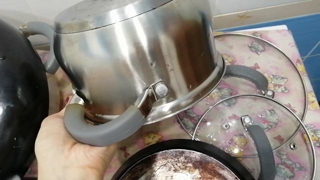 В бой идет Azelit Отмываем кастрюли и сковородки от нагара Мотивация на уборку