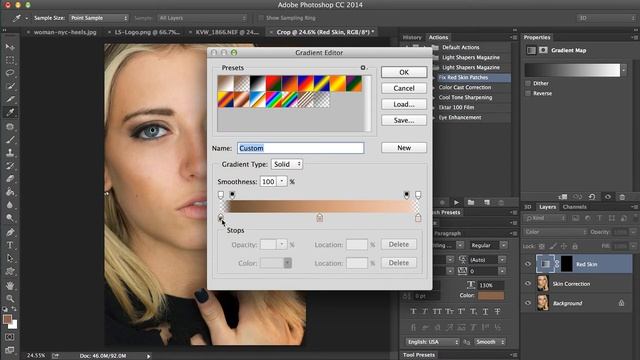 Red Spot Reduction Photoshop Action [Download] смотреть онлайн